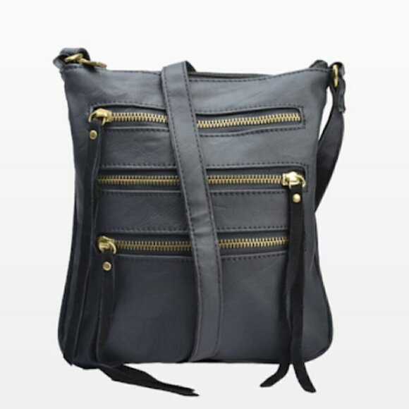 Garage black Hobo Crossbody purse - Picture 1 of 10